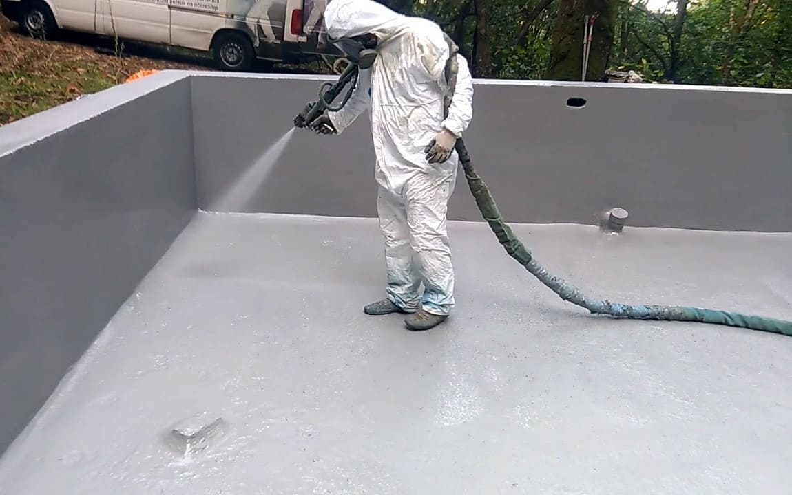 Impermeabilización con poliurea