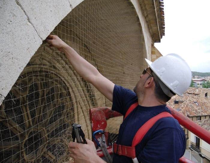 Recomendaciones para la instalación de redes anti palomas
