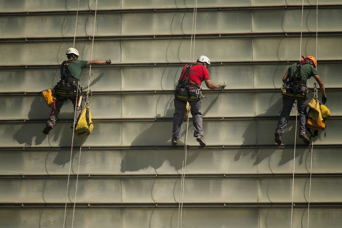 ¿Qué son los trabajos sin andamios?