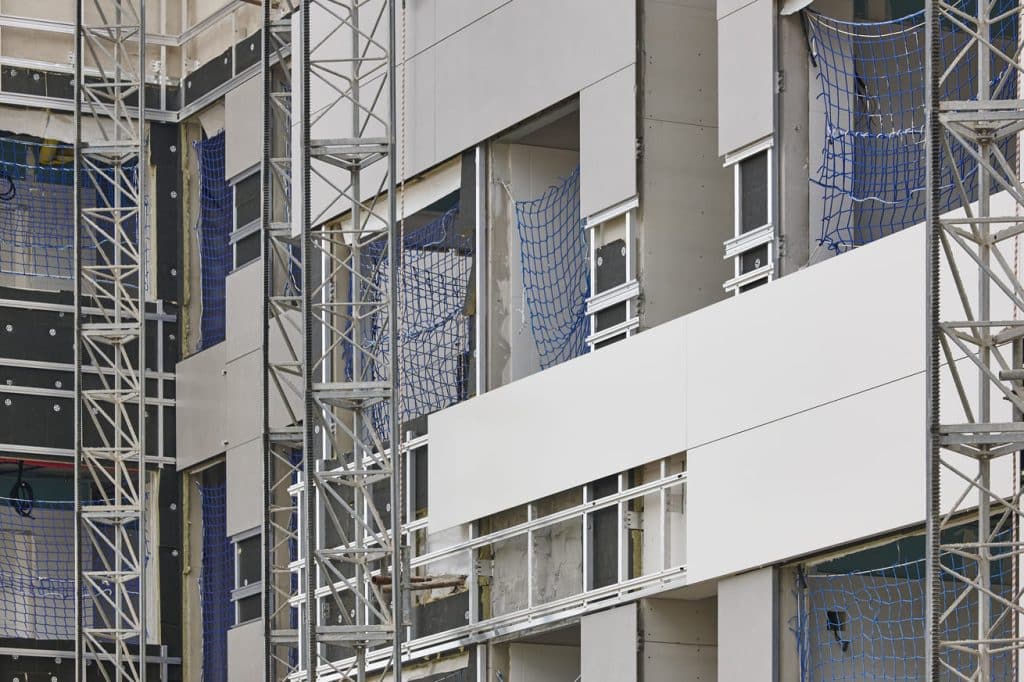 Restauración de fachadas con SATE