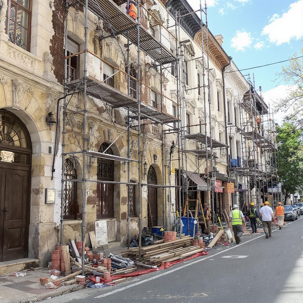 rehabilitación de fachada Madrid