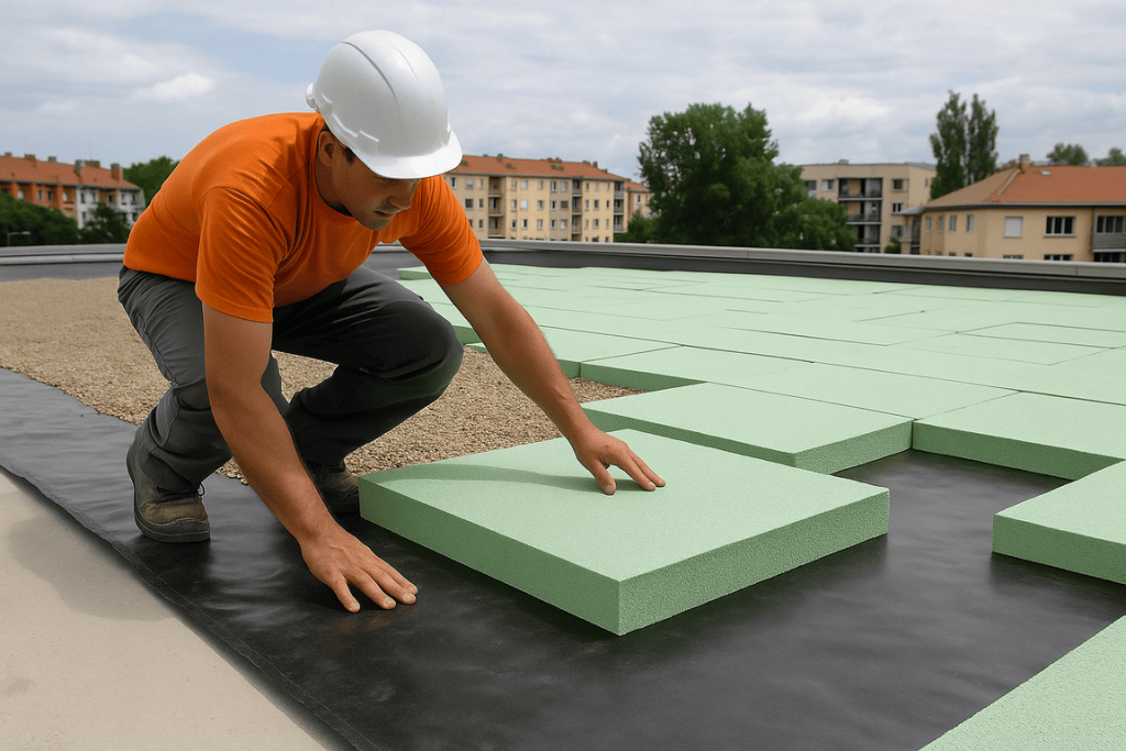 materiales para la rehabilitación de cubiertas invertidas Madrid