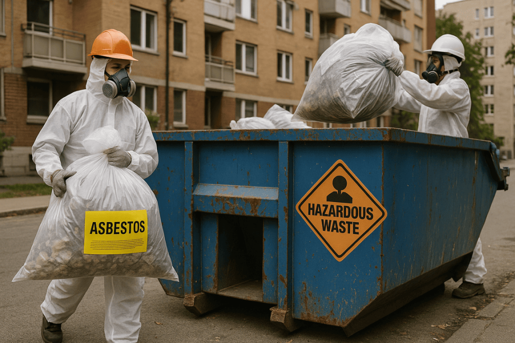 normativa ambiental para la retirada de amianto en Madrid