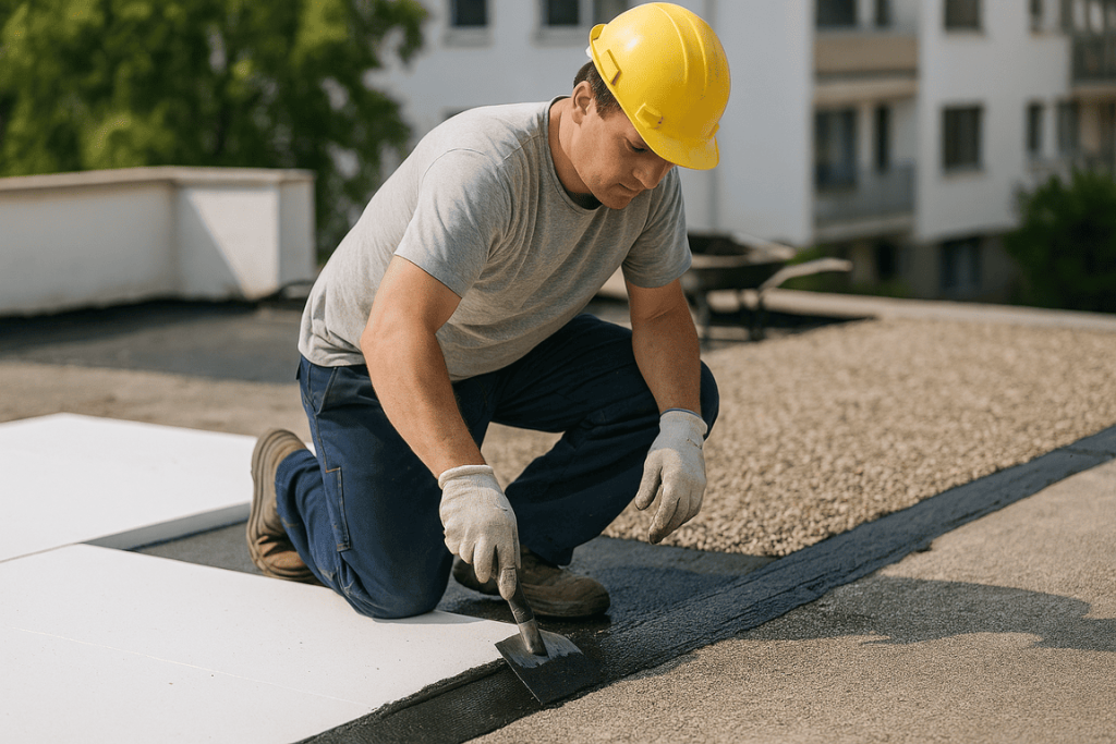 proceso de rehabilitación de cubiertas invertidas Madrid