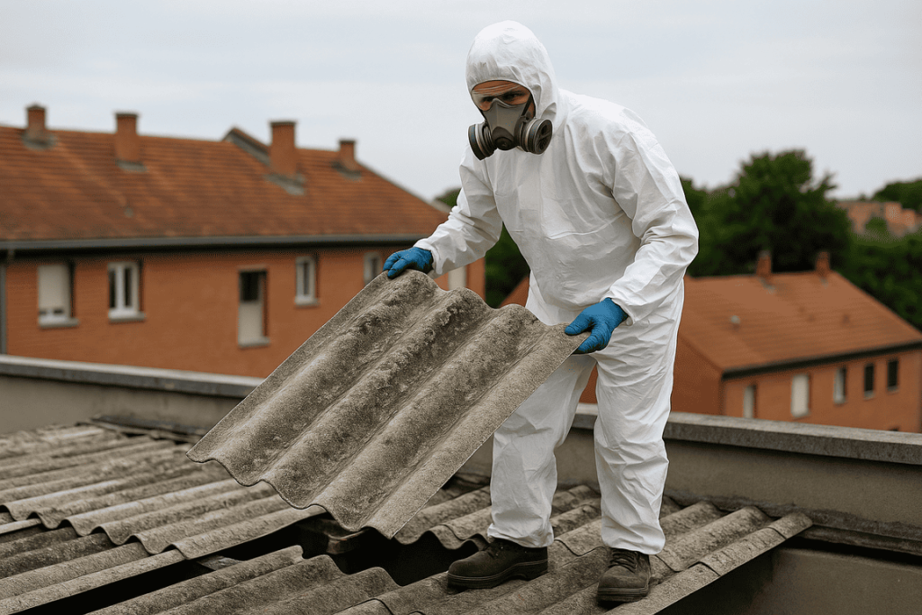 proceso de retirada de amianto en Madrid