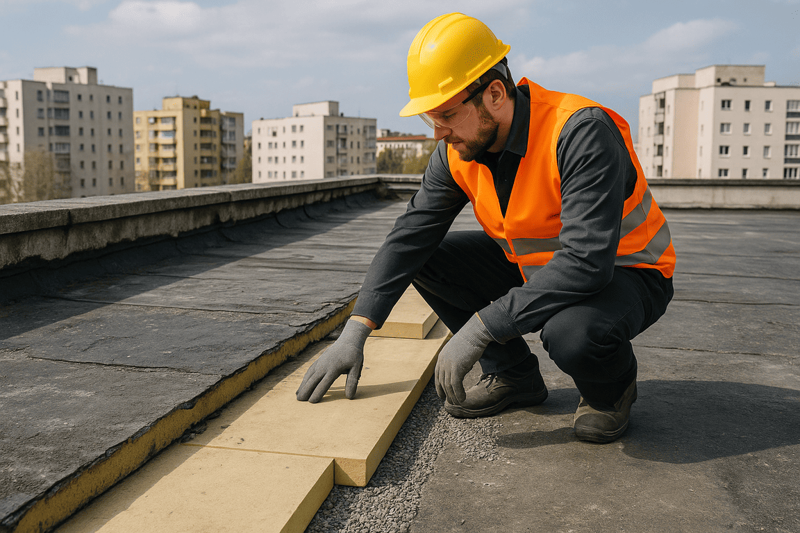 rehabilitación de cubiertas invertidas Madrid