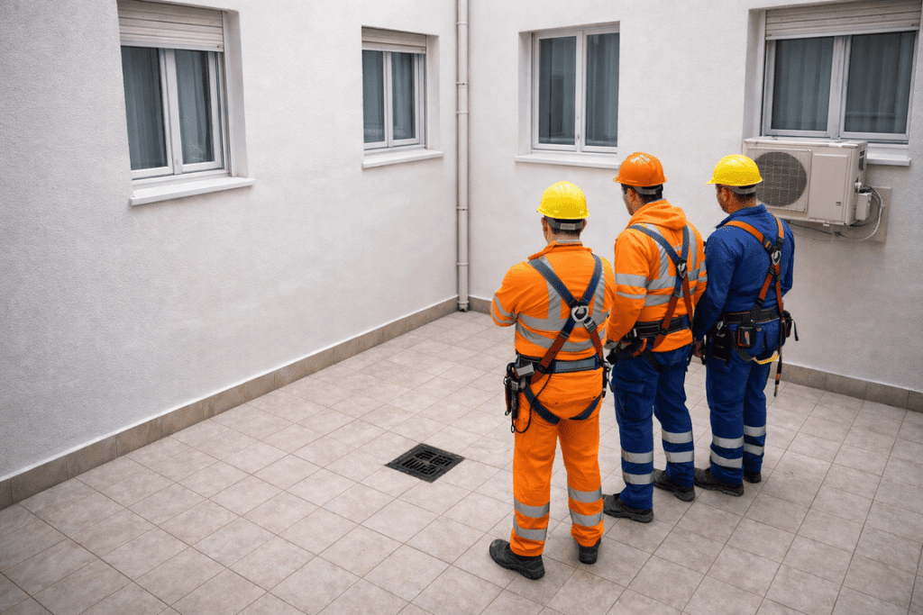 rehabilitación de patios de luces Madrid