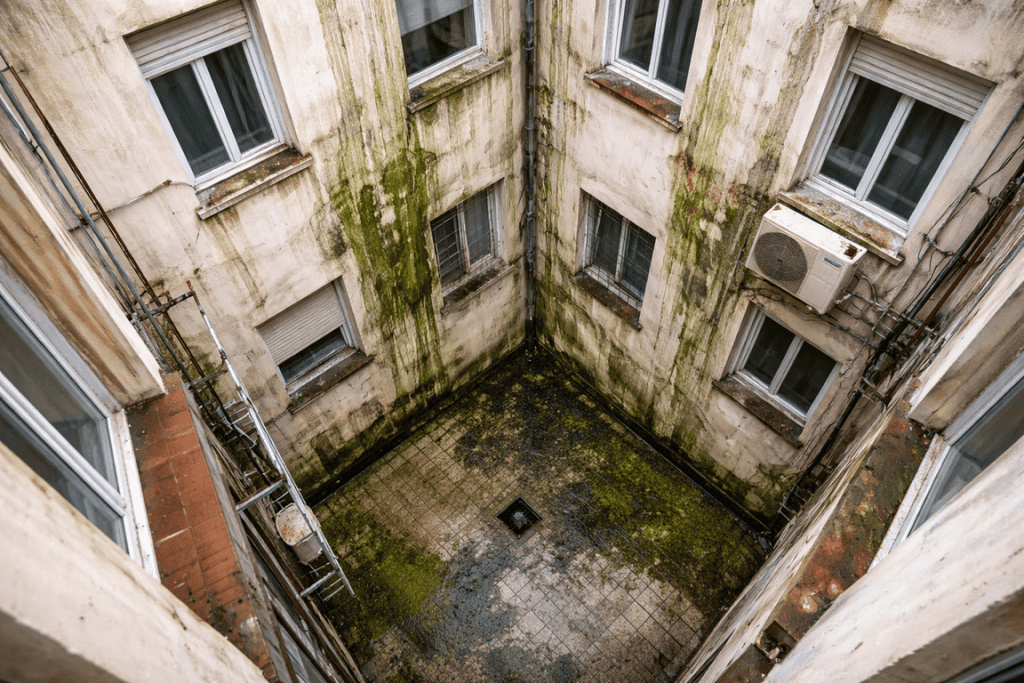 riesgos de no rehabilitar los patios de luces Madrid